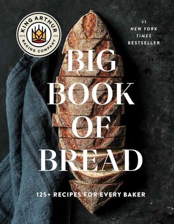 Cover of "The Big Book of Bread" by Jane Anderson, featuring an assortment of freshly baked bread loaves and rolls.